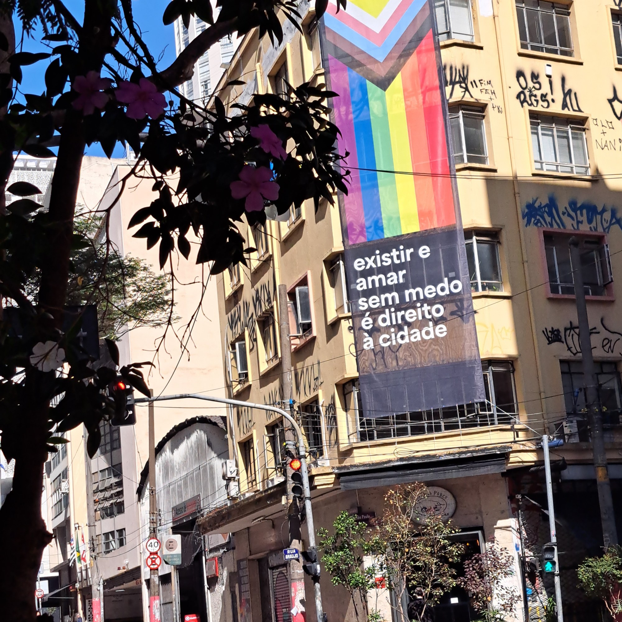 "To exist and to love without fear is a right"