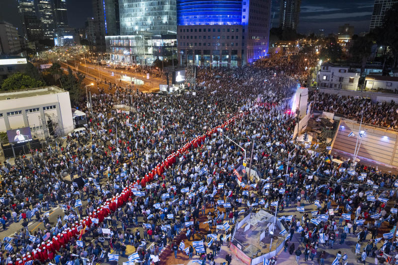 Israeli protests in 2023