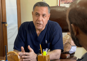 Kamal Adwan Hospital director Hussam Abu Safiya